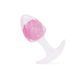 Анальна пробка Liebe Seele Icecream-shaped Crystal Anal Plug - Pink Medium в інтим-бутику EroticToys