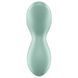 Вібратор для клітора з перлинною стимуляцією Satisfyer Exciterrr Mint, 2 незалежні мотори в інтим-бутику EroticToys