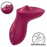 Вібратор для клітора з перлинною стимуляцією Satisfyer Exciterrr Berry, 2 незалежні мотори &mdash; купити в інтим-бутику EroticToys