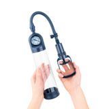 Вакуумна помпа для пеніса Boners Penispump With Pressure Gauge &mdash; купити в інтим-бутику EroticToys