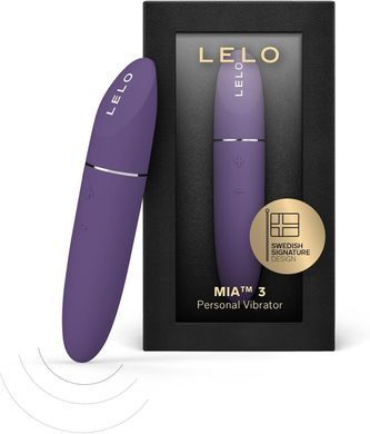 Шикарна віброкуля LELO Mia 3 Purple &mdash; купити в інтим-бутику EroticToys