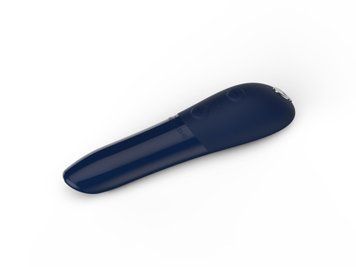 Потужна віброкуля Tango X Midnight Blue by We-Vibe, 7 режимів вібрації, 8 рівнів інтенсивності &mdash; купити в інтим-бутику EroticToys