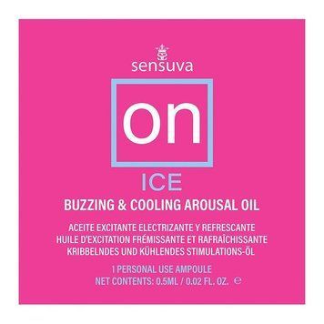 Пробник збуджувальної олії Sensuva &ndash; ON Arousal Oil for Her Ice (0,3 мл) &mdash; купити в інтим-бутику EroticToys