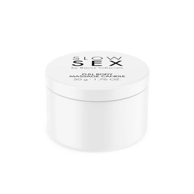 Масажна свічка Bijoux Indiscrets SLOW SEX Massage Candle (50 г) &mdash; купити в інтим-бутику EroticToys