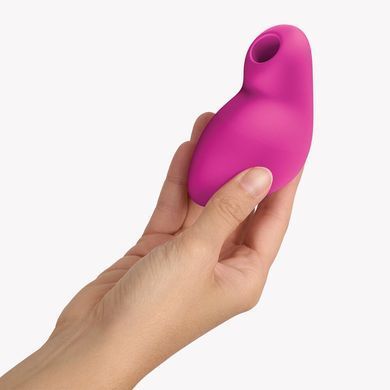 Вакуумний стимулятор з вібрацією Fun Factory Allure Magenta, 11 + 12 режимів роботи, перезаряджуваний &mdash; купити в інтим-бутику EroticToys