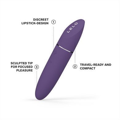 Шикарна віброкуля LELO Mia 3 Purple &mdash; купити в інтим-бутику EroticToys