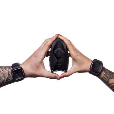 Іграшка для пар Hot Octopuss PULSE DUO LUX, пульсація+вібрація, використання без рук, 2 пульти &mdash; купити в інтим-бутику EroticToys