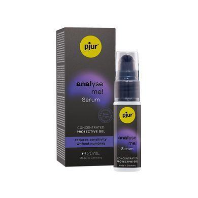 Розслаблювальна анальна сироватка pjur analyse me! Serum 20 мл, утворює плівку, без анестетиків &mdash; купити в інтим-бутику EroticToys
