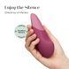 Мінівібратор Womanizer Vibe Dusky Pink, 3 авторежими + 10 рівнів інтенсивності в інтим-бутику EroticToys