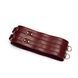 Шкіряний пояс для бондажу Liebe Seele Wine Red Waist Cuff, S Size в інтим-бутику EroticToys