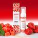 Масажна олія EXSENS Strawberry 50 мл розігрівальна, без цукру, без парабенів, їстівна в інтим-бутику EroticToys