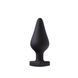 Анальна пробка Blush Temptasia &ndash; Fuck Me Anal Plug &ndash; Black, основа у вигляді сердечка в інтим-бутику EroticToys