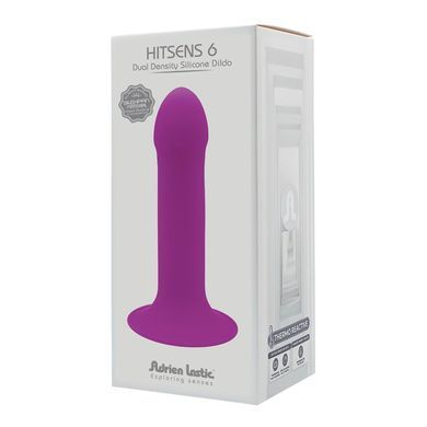 Дилдо Adrien Lastic Hitsens 6 - 5 inch Purple &mdash; купити в інтим-бутику EroticToys