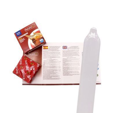 Презервативи Recare Cola Dotted&Ribbed Condoms 3 шт, з пухирцями та ребрами, аромат: Кола &mdash; купити в інтим-бутику EroticToys