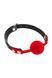 Класичний кляп з силіконовою кулькою Fetish Tentation Silicone Gag Ball в інтим-бутику EroticToys