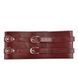 Шкіряний пояс для бондажу Liebe Seele Wine Red Waist Cuff, M Size в інтим-бутику EroticToys