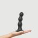 Насадка для страпона Strap-On-Me Dildo Plug Balls Black M в інтим-бутику EroticToys