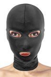 Капюшон для БДСМ з відкритими очима та ротом Fetish Tentation &mdash; купити в інтим-бутику EroticToys