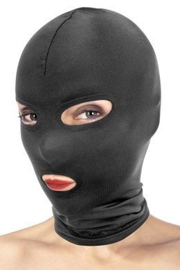 Капюшон для БДСМ з відкритими очима та ротом Fetish Tentation &mdash; купити в інтим-бутику EroticToys