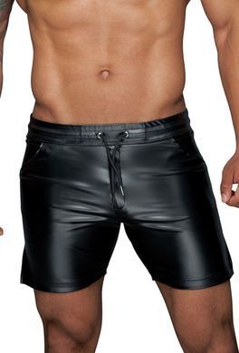 Чоловічі шорти з мокрим ефектом Noir Handmade H061 Powerwetlook shorts, M &mdash; купити в інтим-бутику EroticToys
