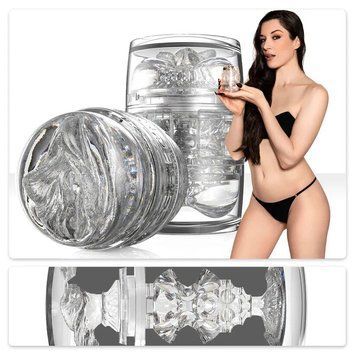 Двосторонній мастурбатор Fleshlight Quickshot Stoya, компактний, наскрізний, зі зліпка вульви та ануса порнозірки &mdash; купити в інтим-бутику EroticToys