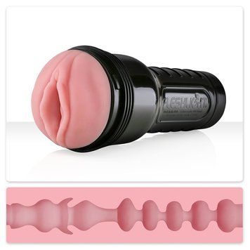 Мастурбатор-вагіна Fleshlight Pink Lady Mini-Lotus Нова текстура &mdash; купити в інтим-бутику EroticToys