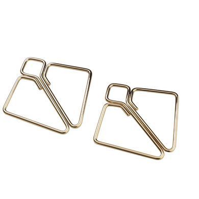 SX0844 Затискачі для сосків з важкою підвіскою LOCKINK Nipple Clamps with Heavy Pendant, золотисті &mdash; купити в інтим-бутику EroticToys