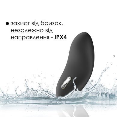 Кліторальний вібратор Svakom Echo Black &mdash; купити в інтим-бутику EroticToys