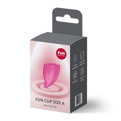 Менструальна чаша Fun Factory FUN CUP SIZE A Magenta (м'яте паковання!!!) &mdash; купити в інтим-бутику EroticToys