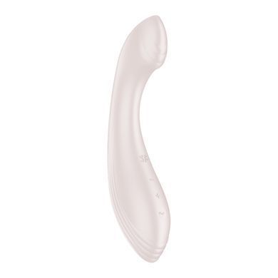 Вібратор для точки G Satisfyer G-Force Beige, 10 режимів + 5 рівнів інтенсивності &mdash; купити в інтим-бутику EroticToys