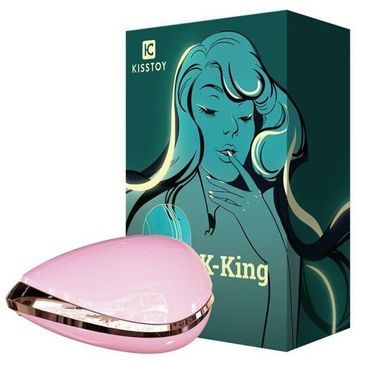 Вакуумний стимулятор KISTOY K-King Pink &mdash; купити в інтим-бутику EroticToys