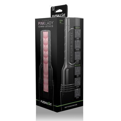 Мастурбатор-вагіна Fleshlight Pink Lady Mini-Lotus Нова текстура &mdash; купити в інтим-бутику EroticToys
