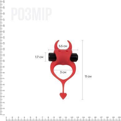 Ерекційне кільце Devol Cockring із вібрацією &mdash; купити в інтим-бутику EroticToys