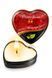 Масажна свічка серце Plaisirs Secrets Natural (35 мл) в інтим-бутику EroticToys