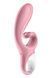 Смарт вібратор-кролик Satisfyer Hug Me Pink, 2 мотори, діаметр 4,2см, широка кліторальна частина в інтим-бутику EroticToys