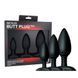 Набір анальних пробок Nexus Butt Plug Trio, макс. діаметр 3&ndash;4&ndash;5 см в інтим-бутику EroticToys