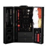 БДСМ-набір LOCKINK All-in-1 BDSM Play Kit, чорний, ремені, маска, кляпи, анальні пробки, свічки &mdash; купити в інтим-бутику EroticToys