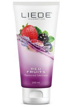 Лубрикант на водній основі Liebe Lubricant Red Fruits 100 мл &mdash; купити в інтим-бутику EroticToys