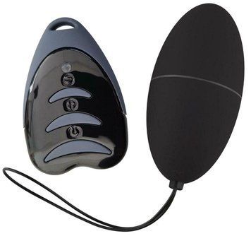 Віброяйце Alive Magic Egg 3.0 Black із пультом ДУ &mdash; купити в інтим-бутику EroticToys