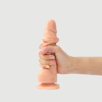 Реалістичний фалоімітатор Strap-On-Me Sliding Skin Realistic Dildo Vanille S, ефект рухливої шкіри &mdash; купити в інтим-бутику EroticToys