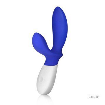 Масажер простати LELO Loki Wave Federal Blue, 2 мотори, манливий рух + стимуляція промежини &mdash; купити в інтим-бутику EroticToys