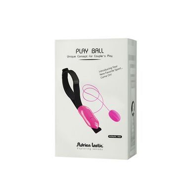 Виброяйце Adrien Lastic Playball для стимуляції точки А, з турборежимом, кріплення до ноги &mdash; купити в інтим-бутику EroticToys