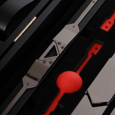 БДСМ-набір LOCKINK All-in-1 BDSM Play Kit, чорний, ремені, маска, кляпи, анальні пробки, свічки &mdash; купити в інтим-бутику EroticToys