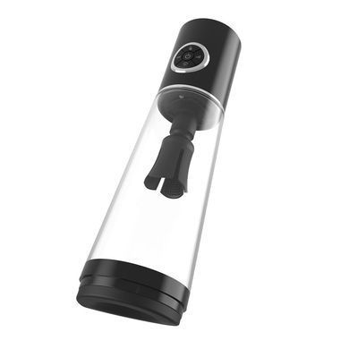 Автоматична вакуумна помпа Men Powerup Luxury Pump з вібромасажем &mdash; купити в інтим-бутику EroticToys