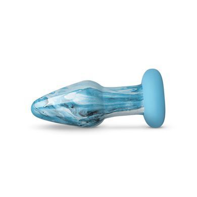 Скляна анальна пробка Gildo Ocean Curl, макс. діаметр 4 см &mdash; купити в інтим-бутику EroticToys