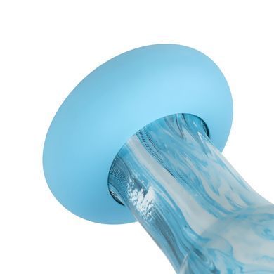 Скляна анальна пробка Gildo Ocean Curl, макс. діаметр 4 см &mdash; купити в інтим-бутику EroticToys