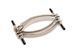 Затискач для статевих губ Master Series: Pussy Tugger Adjustable Vagina Clamp with Chain в інтим-бутику EroticToys