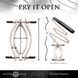 Затискач для статевих губ Master Series: Pussy Tugger Adjustable Vagina Clamp with Chain в інтим-бутику EroticToys
