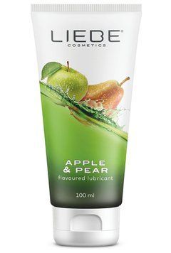 Лубрикант на водній основі Liebe Lubricant Apple & Pear 100 мл &mdash; купити в інтим-бутику EroticToys
