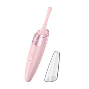 Вібратор для клітора Satisfyer Twirling Delight Rose &mdash; купити в інтим-бутику EroticToys